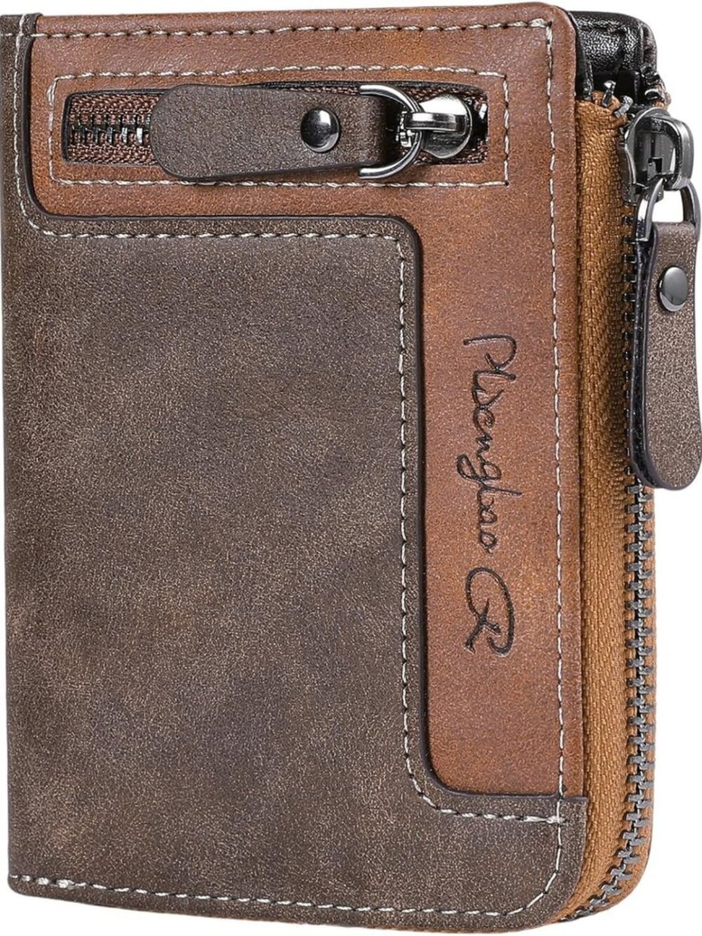 Stylish Men's Zipper Wallet | RFID Blocking, Slim Design, Perfect Gift